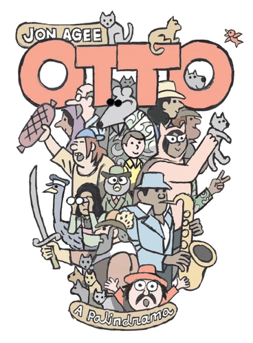 Otto: A Palindrama book cover by Jon Agee