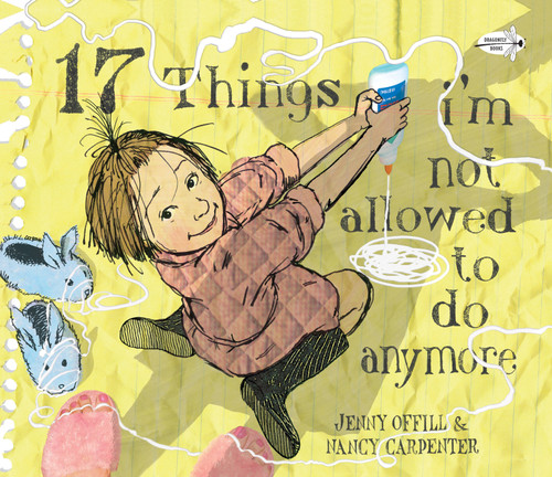 17 Things I'm Not Allowed to Do Anymore book cover by Jenny Offill