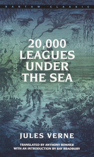 20,000 Leagues Under the Sea book cover by Jules Verne