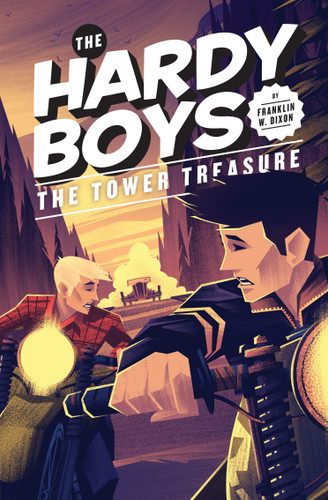 The Tower Treasure #1 (The Hardy Boys) book cover by Franklin W. Dixon
