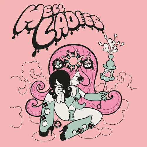Junko Mizuno's Hell Ladies book cover by 