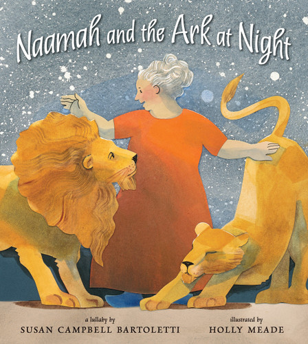 Naamah and the Ark at Night book cover by Susan Campbell Bartoletti