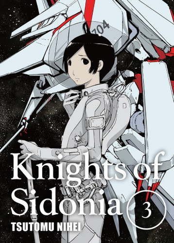 Knights of Sidonia, volume 3 (Knights of Sidonia) book cover by Tsutomu Nihei