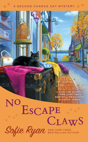 No Escape Claws (Second Chance Cat Mystery) book cover by Sofie Ryan