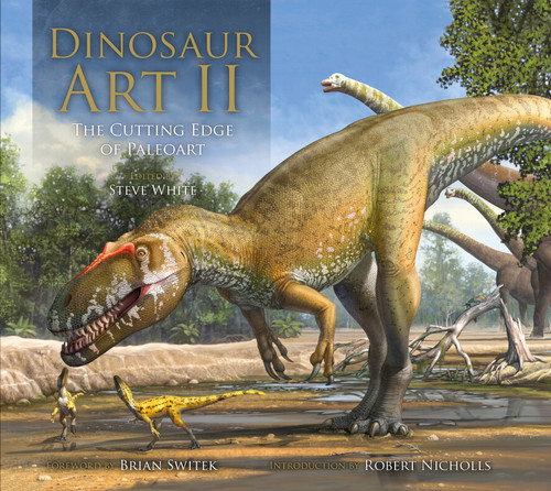 Dinosaur Art II book cover by Steve White