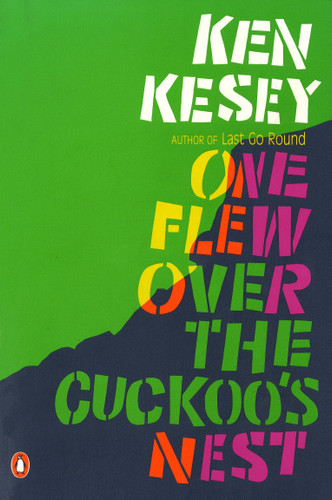 One Flew Over the Cuckoo's Nest book cover by Ken Kesey