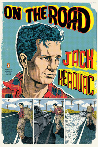 On the Road: (Penguin Classics Deluxe Edition) (Penguin Classics Deluxe Edition) book cover by Jack Kerouac
