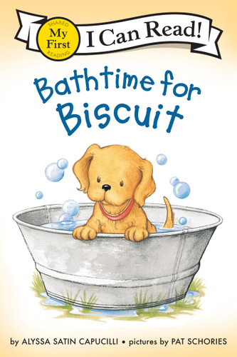 Bathtime for Biscuit (My First I Can Read) book cover by Alyssa Satin Capucilli