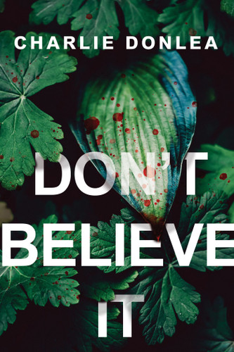 Don't Believe It book cover by Charlie Donlea