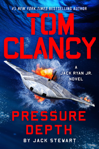 Tom Clancy Pressure Depth (A Jack Ryan Jr. Novel) book cover by Jack Stewart
