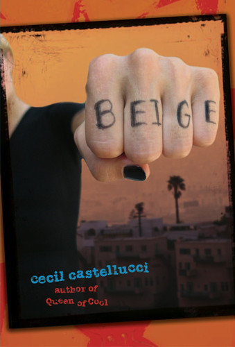 Beige book cover by Cecil Castellucci