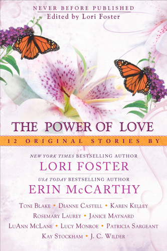The Power of Love book cover by Erin McCarthy, Toni Blake, Lucy Monroe, LuAnn McLane, Dianne Castell, Karen Kelley, Rosemary Laurey, Janice Maynard, Patricia Sargeant, Kay Stockham, J. C. Wilder