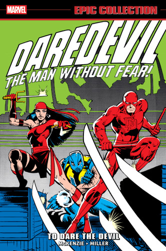 Daredevil Epic Collection: To Dare The Devil book cover by Frank Miller, Marvel Various