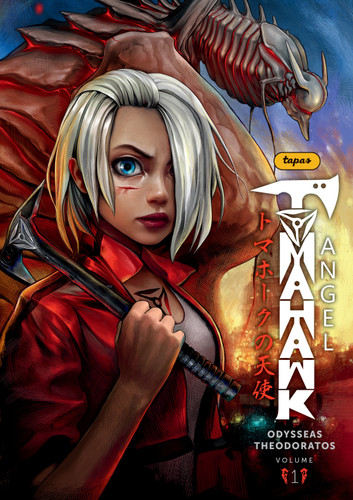 Tomahawk Angel Volume 1 book cover by Odysseas Theodoratos
