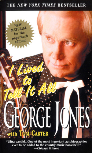I Lived to Tell It All book cover by George Jones, Tom Carter