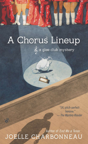 A Chorus Lineup (A Glee Club Mystery) book cover by Joelle Charbonneau