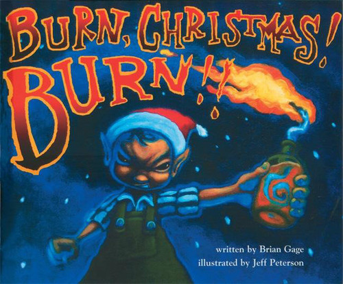 Burn, Christmas! Burn!! book cover by Brian Gage