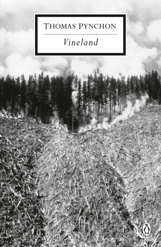 Vineland (The inspiration for One Battle After Another) book cover by Thomas Pynchon