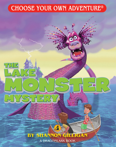 The Lake Monster Mystery (Choose Your Own Adventure Jr.) book cover by Shannon Gilligan
