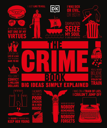 The Crime Book: Big Ideas Simply Explained (DK Big Ideas) book cover by DK