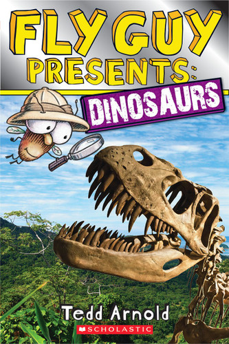 Fly Guy Presents: Dinosaurs (Scholastic Reader, Level 2) (Scholastic Reader, Level 2) book cover by Tedd Arnold
