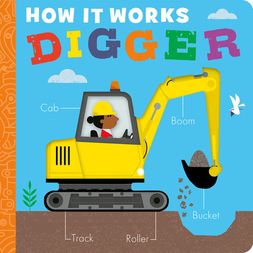 How It Works: Digger (How It Works) book cover by Molly Littleboy