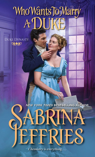 Who Wants to Marry a Duke: A Delightful Historical Regency Romance Book (Duke Dynasty) book cover by Sabrina Jeffries