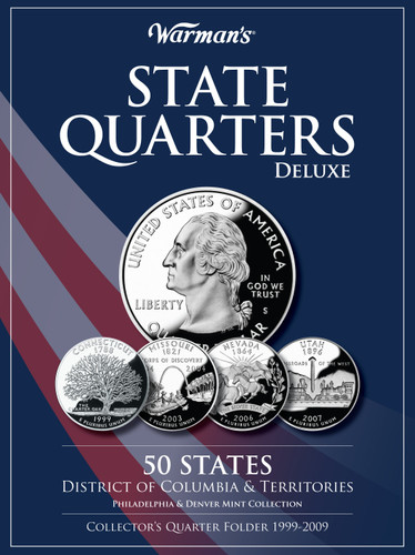 State Quarters 1999-2009 Deluxe Collector's Folder: District of Columbia and Territories, Philadelphia and Denver Mints (Warman's Collector Coin Folders) book cover by Warman's