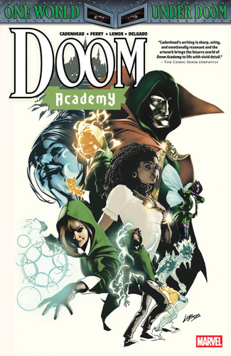 Doom Academy (DOOM ACADEMY) book cover by MacKenzie Cadenhead