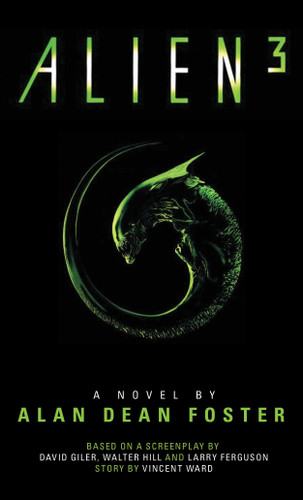 Alien 3: The Official Movie Novelization book cover by Alan Dean Foster