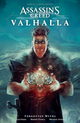 Assassin's Creed Valhalla: Forgotten Myths book cover by Alexander M. Freed