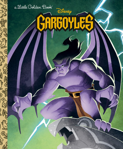Disney Gargoyles Little Golden Book (Little Golden Book) book cover by Matthew J. Gilbert, Greg Weisman