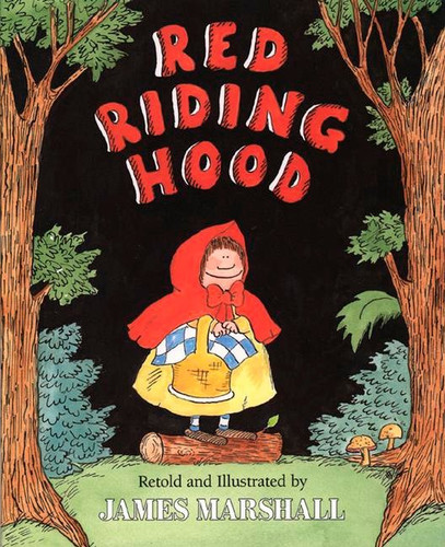 Red Riding Hood book cover by James Marshall