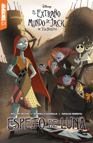 Disney Manga: El Extraño Mundo de Jack de Tim Burton: Espejo de Luna (Español) - Mirror Moon (Spanish Edition) book cover by Mallory Reaves