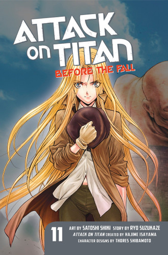 Attack on Titan: Before the Fall 11 (Attack on Titan: Before the Fall) book cover by Ryo Suzukaze