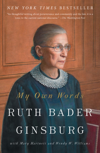 My Own Words book cover by Ruth Bader Ginsburg