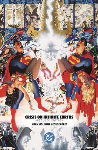 Crisis on Infinite Earths: Absolute Edition book cover by Marvin Wolfman