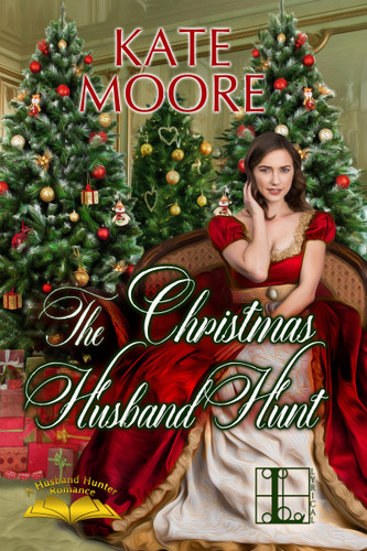 The Christmas Husband Hunt (Husband Hunters) book cover by Kate Moore