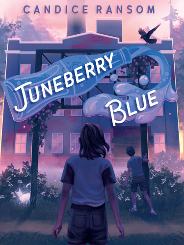Juneberry Blue book cover by Candice Ransom