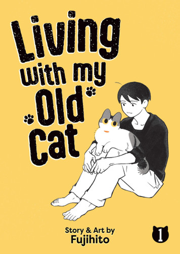 Living with My Old Cat Vol. 1 book cover by Fujihito
