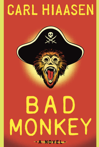 Bad Monkey book cover by Carl Hiaasen