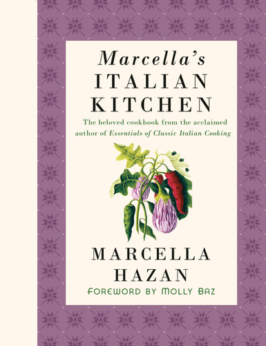 Marcella's Italian Kitchen: A Cookbook book cover by Marcella Hazan