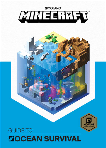 Minecraft: Guide to Ocean Survival (Minecraft) book cover by Mojang AB, The Official Minecraft Team
