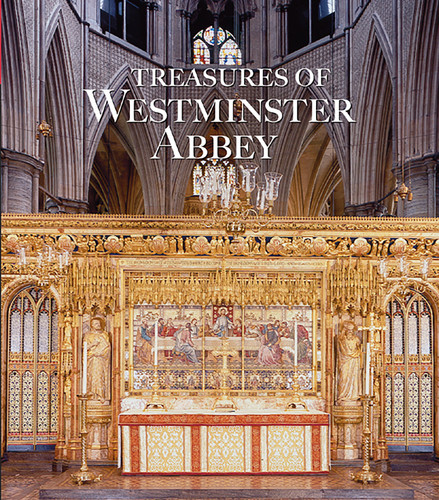 Treasures of Westminster Abbey book cover by Tony Trowles