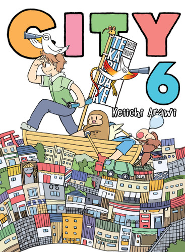 CITY 6 (City) book cover by Keiichi Arawi