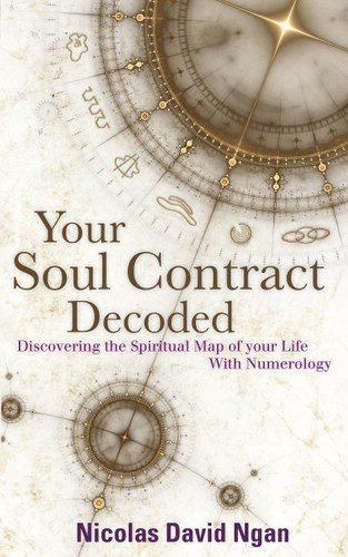 Your Soul Contract Decoded: Discover the Spiritual Map of Your Life with Numerology book cover by Nicolas David