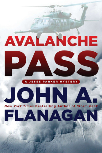 Avalanche Pass (A Jesse Parker Mystery) book cover by John A. Flanagan