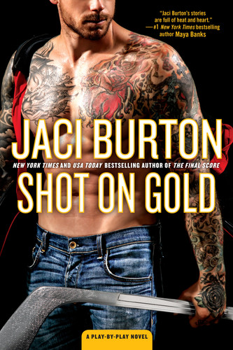 Shot on Gold (A Play-by-Play Novel) book cover by Jaci Burton