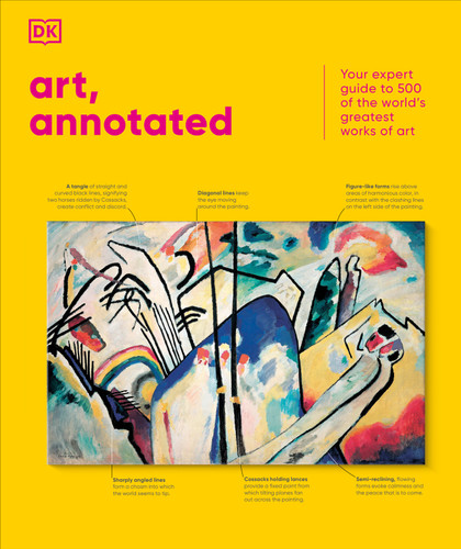 Art, Annotated: The World's 500 Greatest Paintings Explained (DK Annotated) book cover by DK