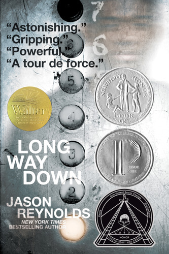 Long Way Down book cover by Jason Reynolds